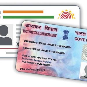 How to link aadhaar card to pan card